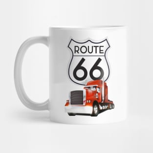 Big Rig Route 66 Mug